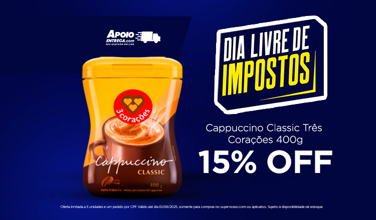 Cappucinno até 01/06